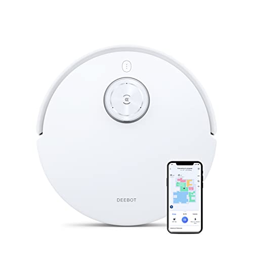 ECOVACS DEEBOT T10, aspirapolvere robot spazzole vibranti (OZMO 3.0), rilevamento degli ostacoli IA...